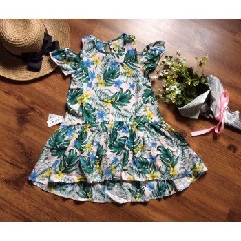 Váy tay trễ lệch gấu